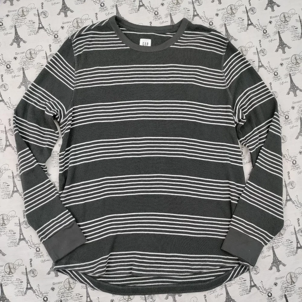 GAP Men Stripe Pattern Sweater Size L - Picture 1 of 6